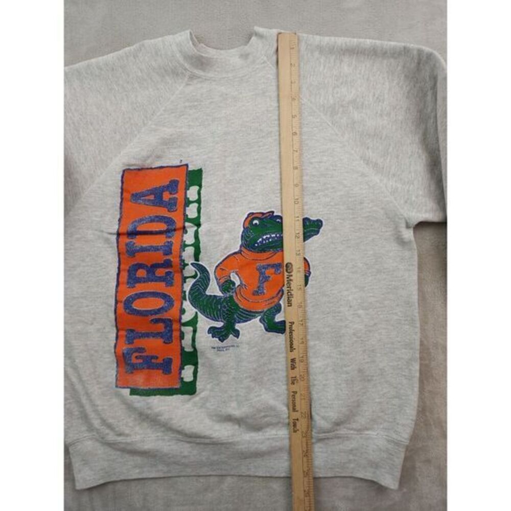Vintage 90s Florida Gators Crewneck Sweatshirt Pullover Mens Large - Picture 5 of 8